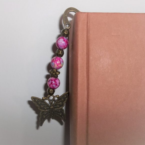 New! Bookmark Butterfly Boho Bookmarker Book Mark Marker Gift Idea Reading 8209 - Picture 3 of 8